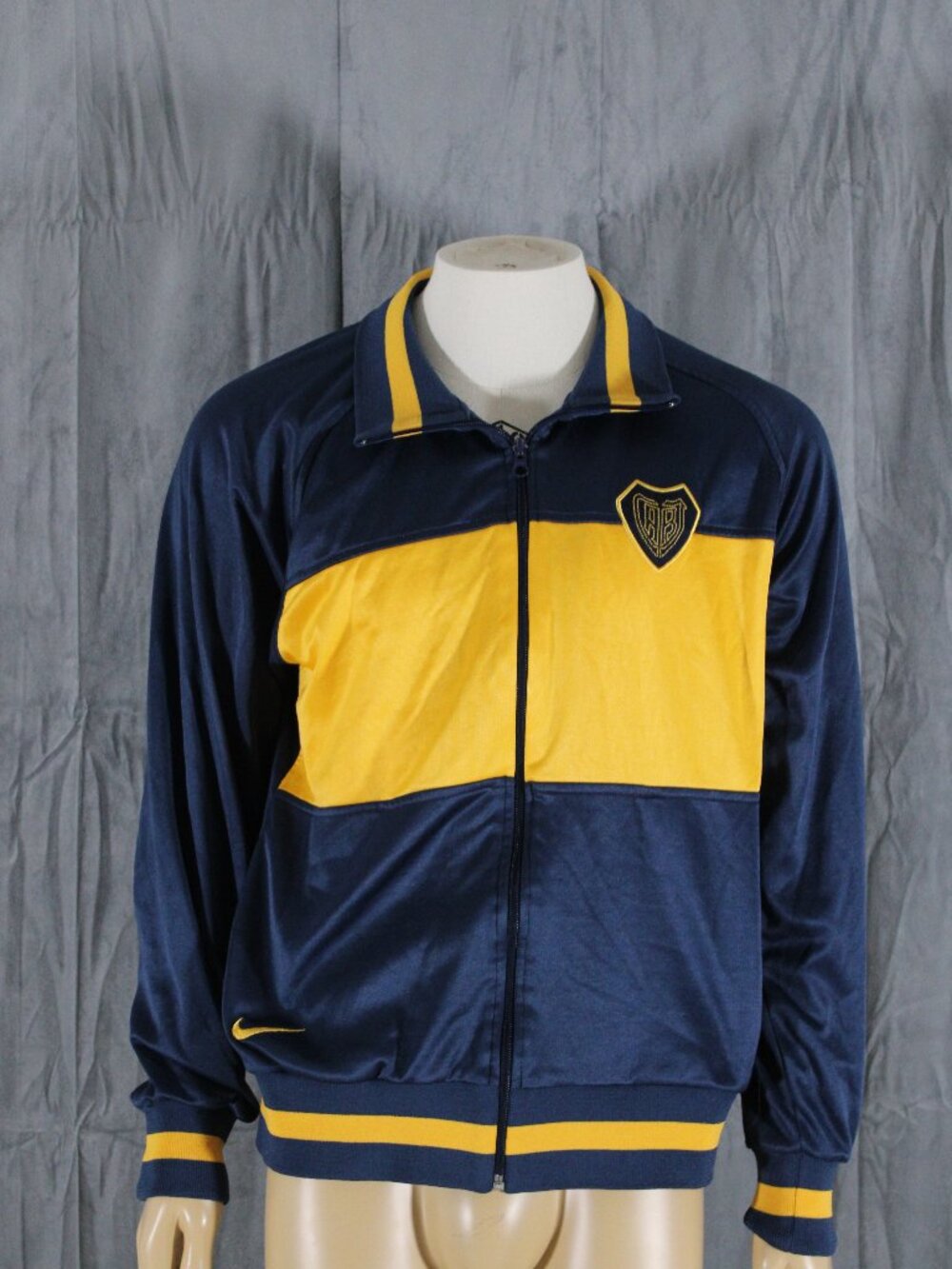 Boca Juniors Track Jacket (Retro) - 2006 Warm Up Jacket - Men's Large